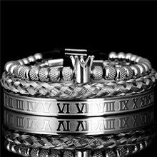 Cargar imagen en el visor de la galería, Kit Pulseiras Masculinas de Luxo Elite Eagle MMV02 - Urbano Elite