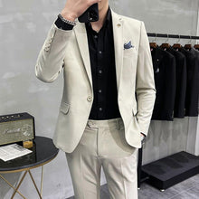 Cargar imagen en el visor de la galería, Conjunto Blazer Masculino Elite + Calça MM01 - Urbano Elite