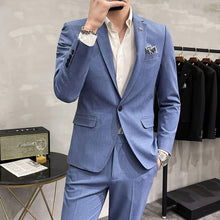 Cargar imagen en el visor de la galería, Conjunto Blazer Masculino Elite + Calça MM01 - Urbano Elite