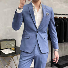 Cargar imagen en el visor de la galería, Conjunto Blazer Masculino Elite + Calça MM01 - Urbano Elite