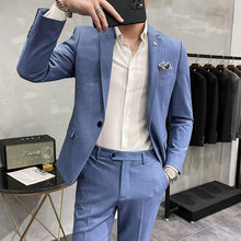 Cargar imagen en el visor de la galería, Conjunto Blazer Masculino Elite + Calça MM01 - Urbano Elite