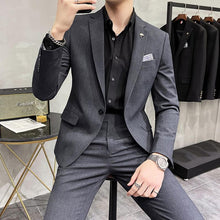 Cargar imagen en el visor de la galería, Conjunto Blazer Masculino Elite + Calça MM01 - Urbano Elite