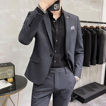 Cargar imagen en el visor de la galería, Conjunto Blazer Masculino Elite + Calça MM01 - Urbano Elite