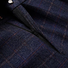 Cargar imagen en el visor de la galería, Terno Masculino Xadrez Classic Maverick Paletó + Colete + Calça MM03 - Urbano Elite