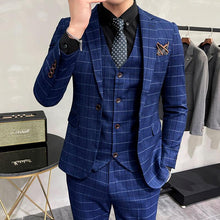 Cargar imagen en el visor de la galería, Terno Masculino Maverick Paletó + Colete + Calça MM08 - Urbano Elite