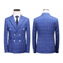 Cargar imagen en el visor de la galería, Terno Masculino Xadrez Classic Maverick Palito + Colete + Calça MM06 - Urbano Elite