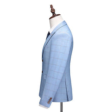 Cargar imagen en el visor de la galería, Terno Masculino Xadrez Maverick Paletó + Colete + Calça MM05 - Urbano Elite