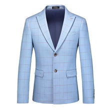 Cargar imagen en el visor de la galería, Terno Masculino Xadrez Maverick Paletó + Colete + Calça MM05 - Urbano Elite