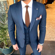 Cargar imagen en el visor de la galería, Terno Masculino Maverick Paletó + Colete + Calça MM02 - Urbano Elite