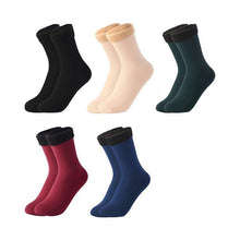 Cargar imagen en el visor de la galería, Meias Térmicas Peluciada Feminina - Kit com 5 Pares - Urbano Elite