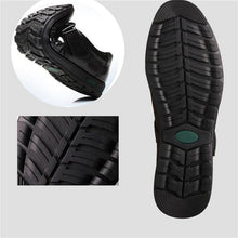 Cargar imagen en el visor de la galería, Sapato de Couro Aberto Masculino Antiodor Confort - Urbano Elite