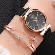 Cargar imagen en el visor de la galería, Relógio Luxuoso de Quartzo Tadi + Pulseira Magnética de BRINDE - Urbano Elite