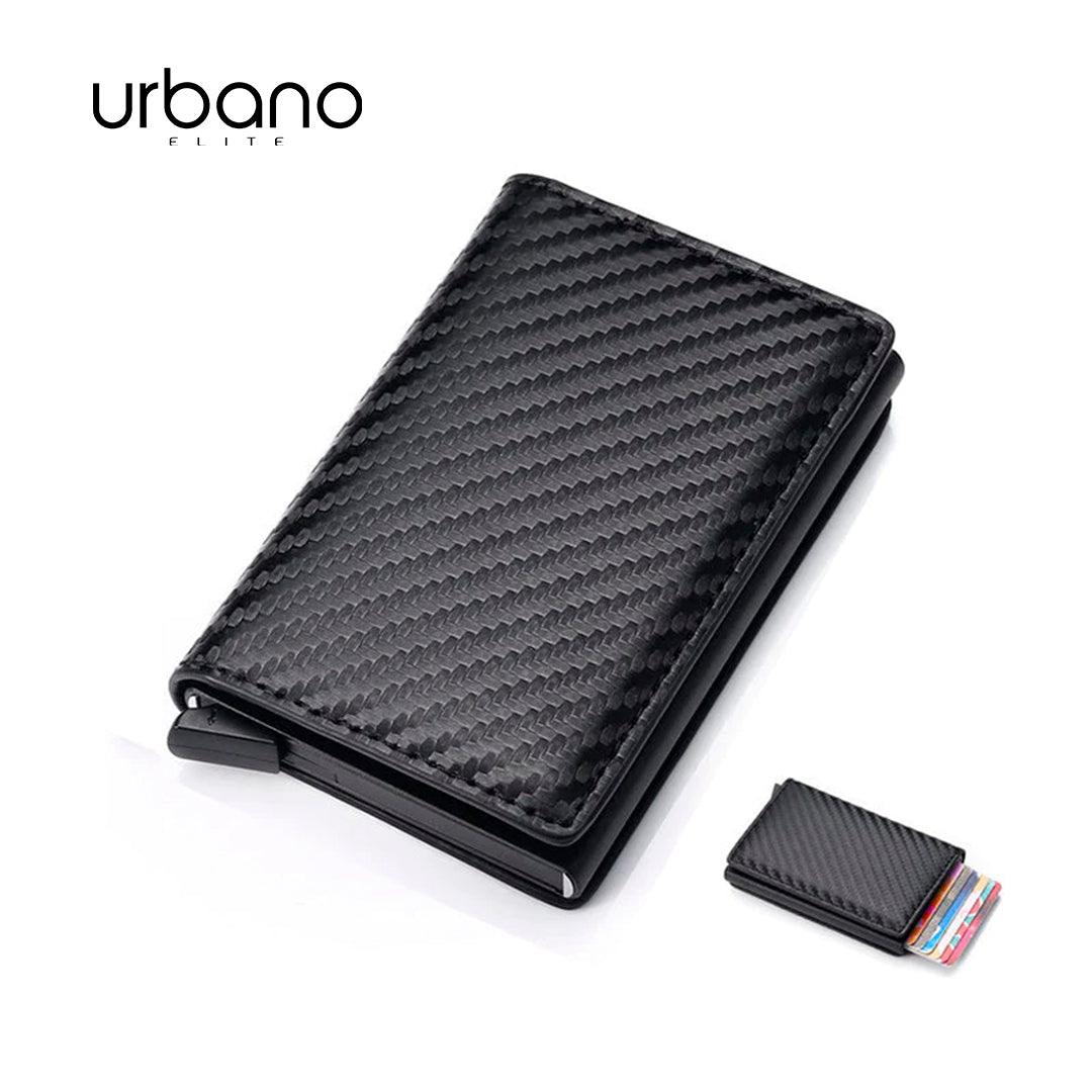 Carteira Carbon Elite™ - RFID (Anti-Furto) - Urbano Elite