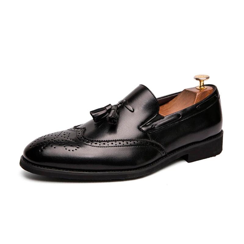 Sapato Social Masculino Brogue Britânico Elite MMV03 - Urbano Elite