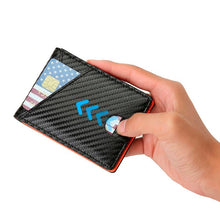 Cargar imagen en el visor de la galería, Carteira Masculina Fibra de Carbono Elite MM05 - Urbano Elite
