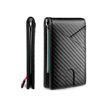 Cargar imagen en el visor de la galería, Carteira Masculina Fibra de Carbono Elite MM05 - Urbano Elite
