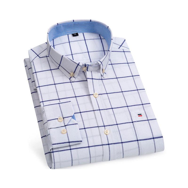 Camisa Social Masculina Algodão Oxford Elite MM04 - Urbano Elite
