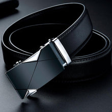 Cargar imagen en el visor de la galería, Cinto Masculino de Couro Preto Elite MM02 - Urbano Elite
