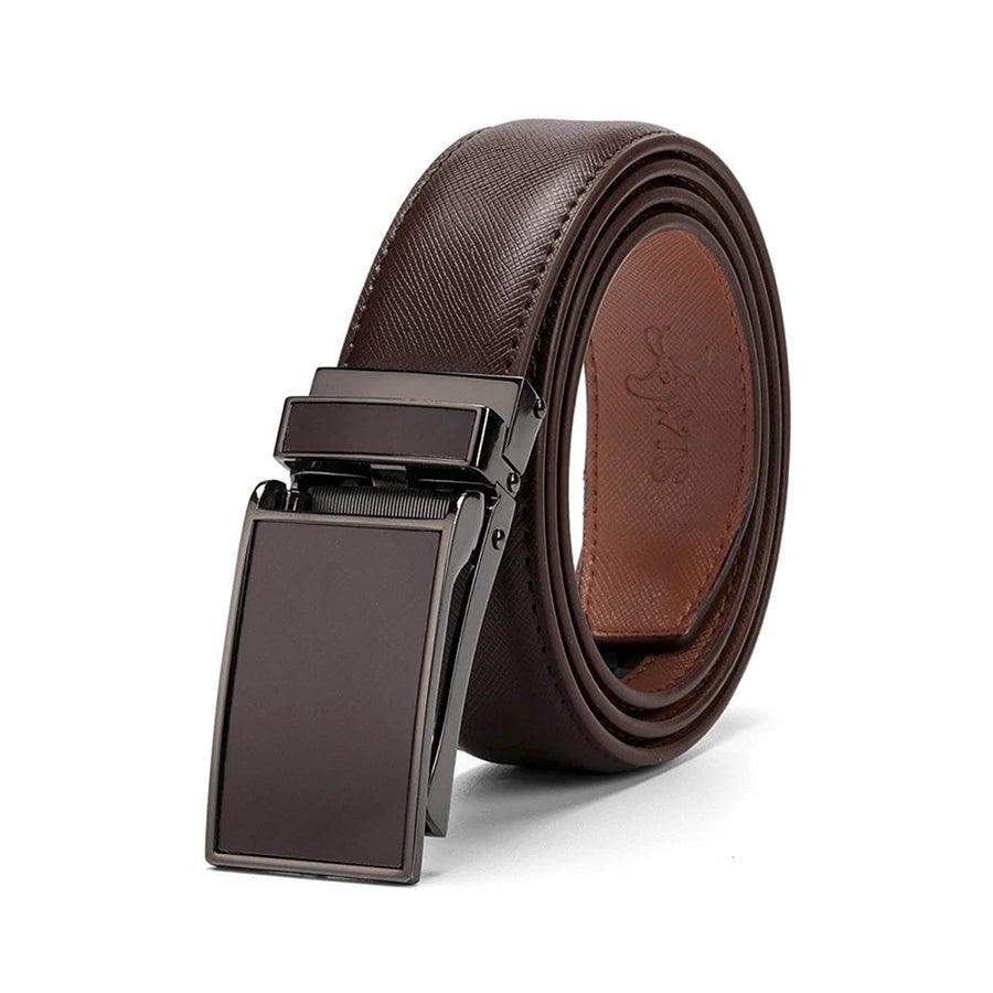 Cinto Masculino de Couro Marrom Elite MM04 - Urbano Elite