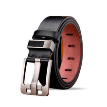 Cargar imagen en el visor de la galería, Cinto Masculino de Couro Classic Preto Elite MM06 - Urbano Elite
