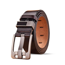 Cargar imagen en el visor de la galería, Cinto Masculino de Couro Classic Preto Elite MM06 - Urbano Elite
