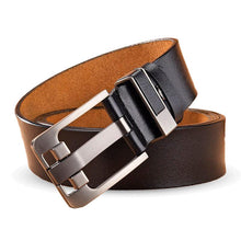 Cargar imagen en el visor de la galería, Cinto Masculino de Couro Classic Preto Elite MM06 - Urbano Elite

