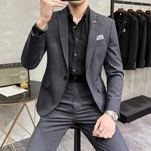 Cargar imagen en el visor de la galería, Conjunto Blazer Masculino Elite + Calça MM01 - Urbano Elite
