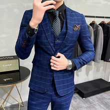 Cargar imagen en el visor de la galería, Terno Masculino Maverick Paletó + Colete + Calça MM08 - Urbano Elite
