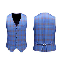 Cargar imagen en el visor de la galería, Terno Masculino Xadrez Classic Maverick Palito + Colete + Calça MM06 - Urbano Elite
