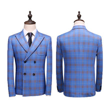 Cargar imagen en el visor de la galería, Terno Masculino Xadrez Classic Maverick Palito + Colete + Calça MM06 - Urbano Elite
