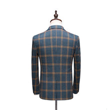 Cargar imagen en el visor de la galería, Terno Masculino Xadrez Classic Maverick Palito + Colete + Calça MM06 - Urbano Elite
