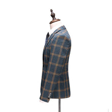 Cargar imagen en el visor de la galería, Terno Masculino Xadrez Classic Maverick Palito + Colete + Calça MM06 - Urbano Elite
