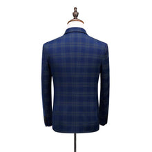 Cargar imagen en el visor de la galería, Terno Masculino Xadrez Classic Maverick Palito + Colete + Calça MM06 - Urbano Elite
