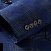 Cargar imagen en el visor de la galería, Terno Masculino Xadrez Classic Maverick Palito + Colete + Calça MM06 - Urbano Elite
