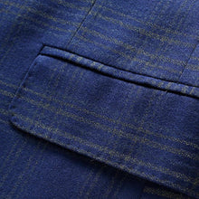 Cargar imagen en el visor de la galería, Terno Masculino Xadrez Classic Maverick Palito + Colete + Calça MM06 - Urbano Elite
