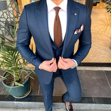 Cargar imagen en el visor de la galería, Terno Masculino Maverick Paletó + Colete + Calça MM02 - Urbano Elite
