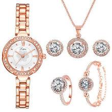 Cargar imagen en el visor de la galería, Conjunto Feminino de 5 Peças de Luxo - Lady (Brinde Porta Joias) - Urbano Elite
