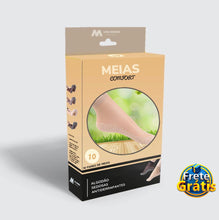 Cargar imagen en el visor de la galería, 10 Pares de Meias de algodão antiderrapante sedosas - Urbano Elite
